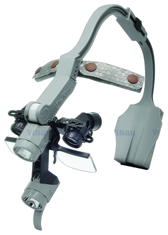 Đèn Đội Đầu Phẫu Thuật Dr Kim Model DKH-60; DKT-3A; DKL-7 - ảnh sản phẩm nền trong suốt 1