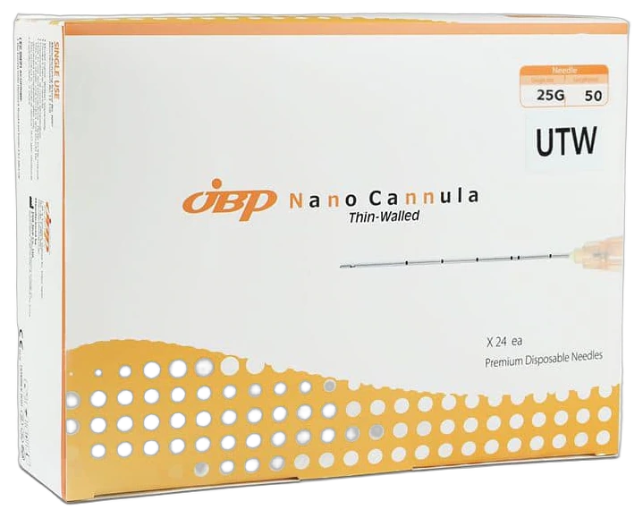 JBP NANOCANNULA 25G50mm - ảnh sản phẩm nền trong suốt 1