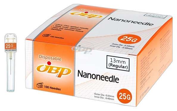 Kim tiêm JBP-Nanoneedle-25G25mm - ảnh sản phẩm nền trong suốt 1