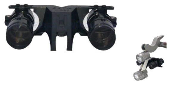 Kính Loup Phẫu Thuật Đội Đầu Dr Kim Chính Hãng Hàn Quốc Model DKT-4 - ảnh sản phẩm nền trong suốt 1