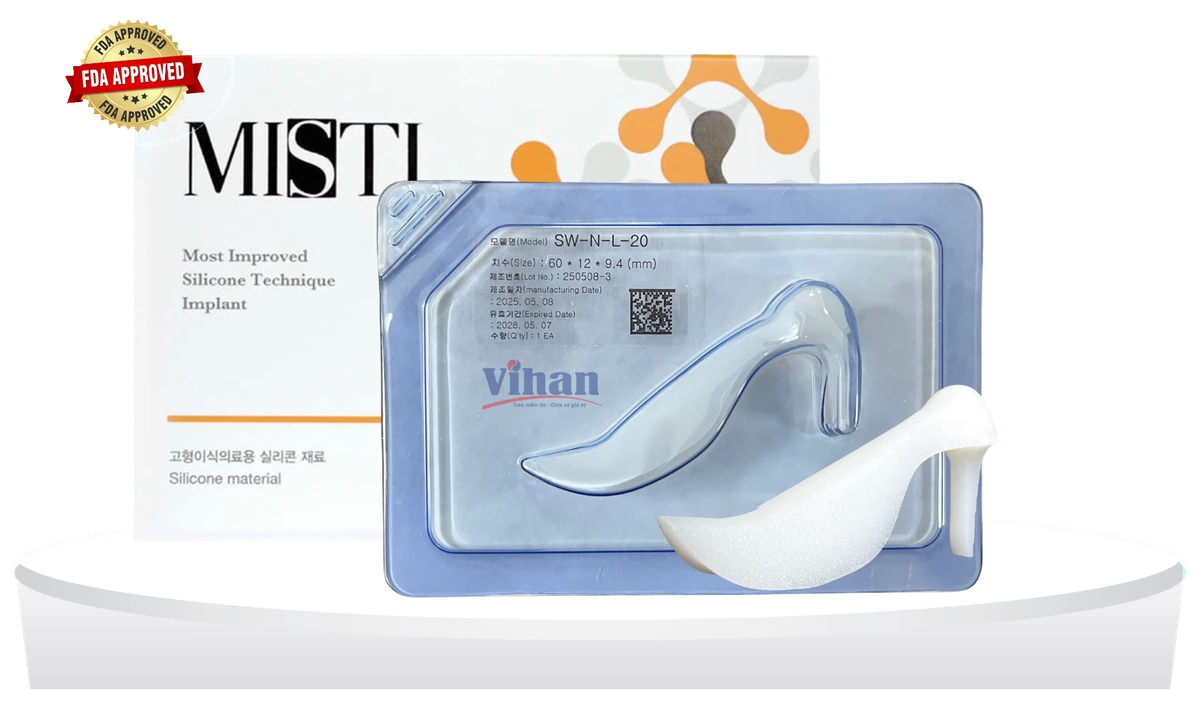 VẬT LIỆU CẤY GHÉP MŨI MISTI KEOSAN DÁNG THIÊN NGA - ảnh sản phẩm nền trong suốt 1
