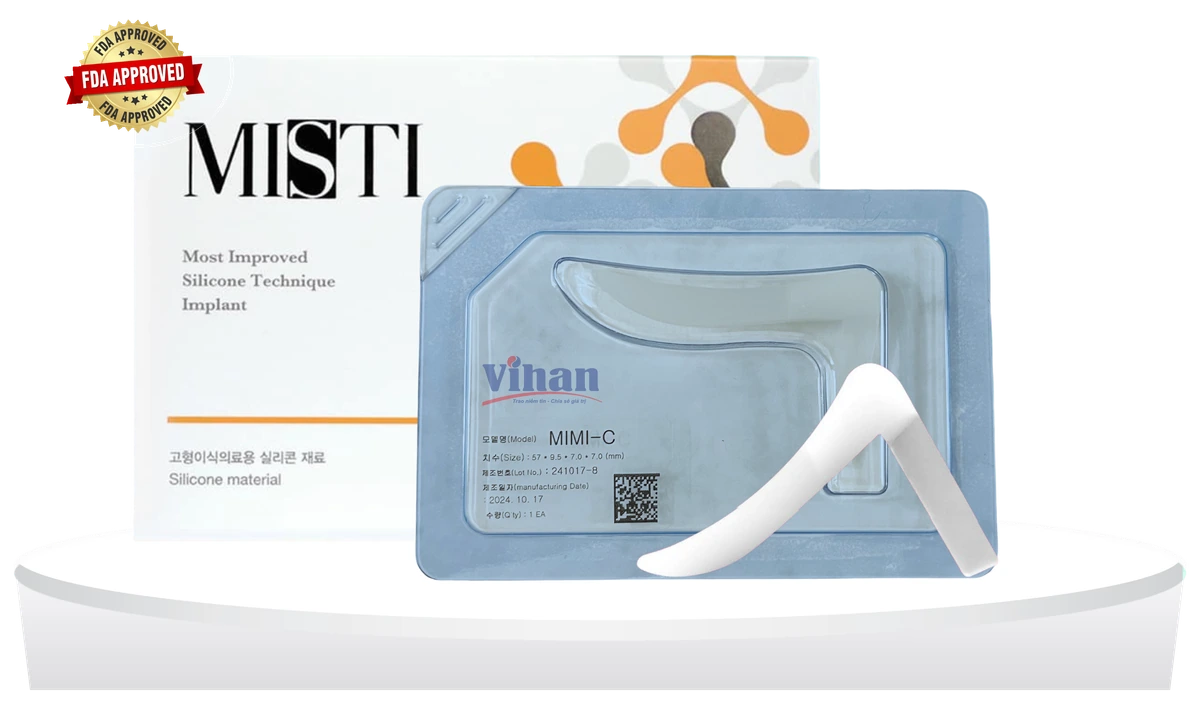VẬT LIỆU CẤY GHÉP MŨI MISTI KEOSAN - MIMI C - ảnh sản phẩm nền trong suốt 1