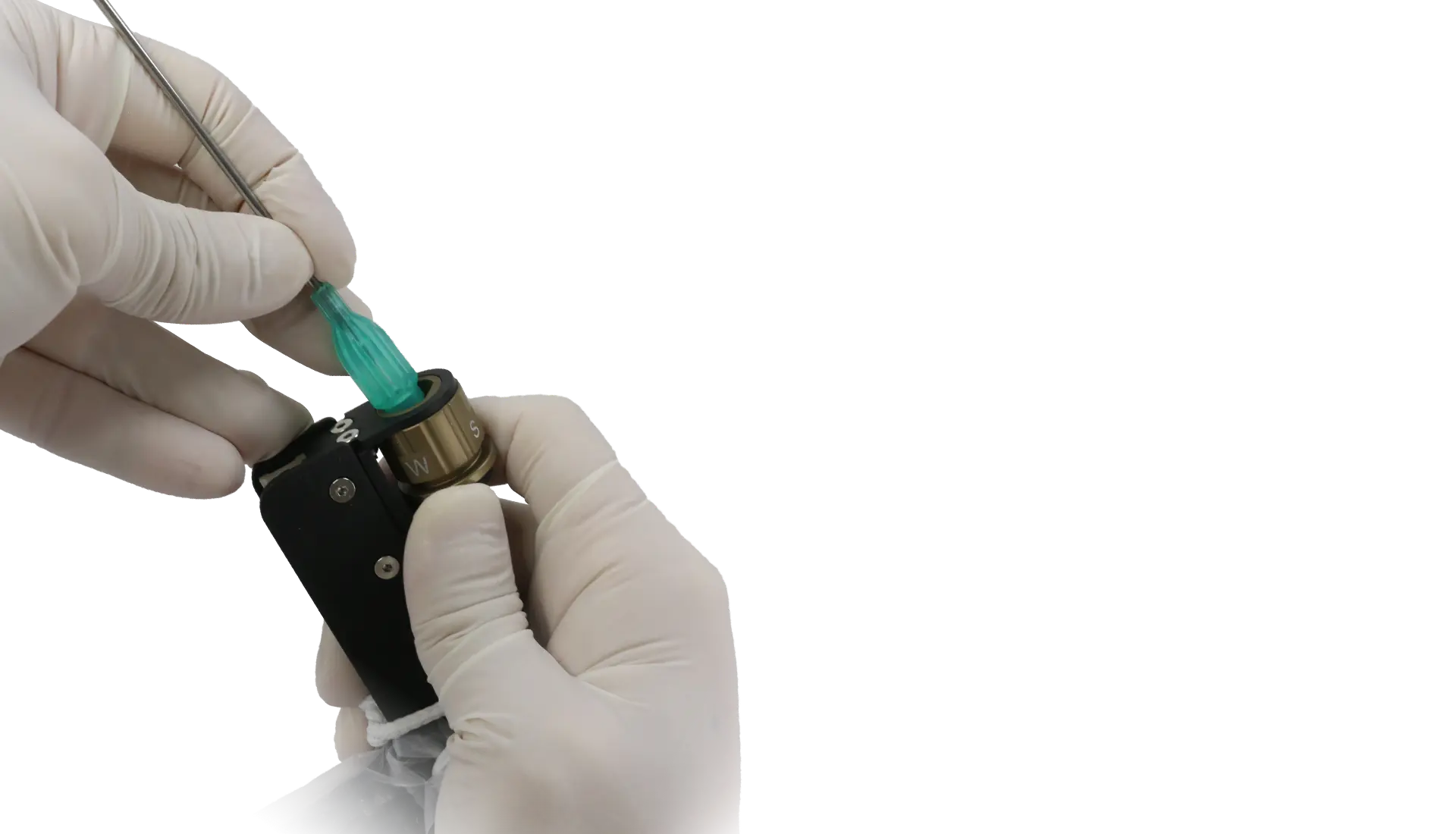 Lắp DPB Cannula trên MOVAMID Auto 10CC