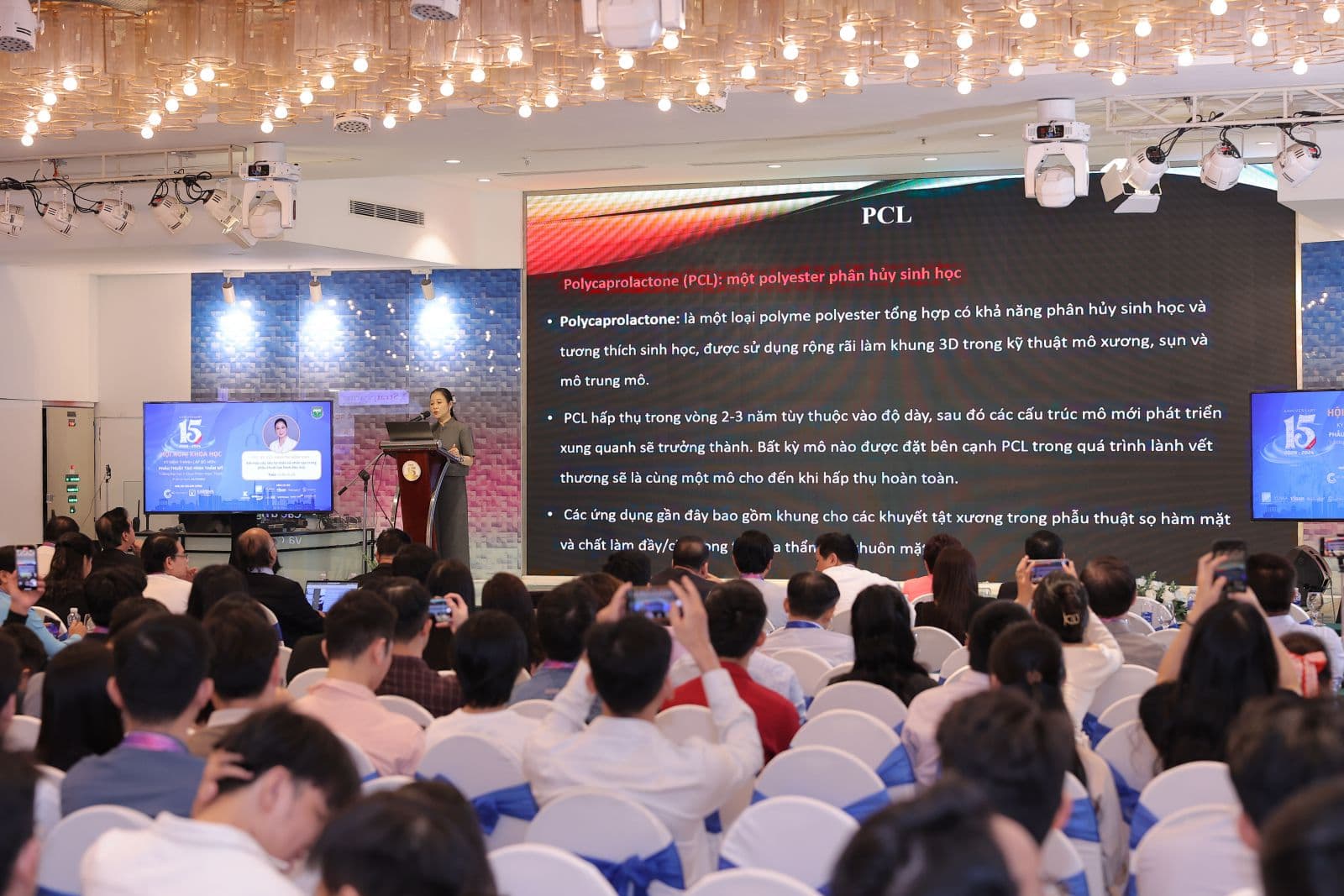 Professional exchange at the event