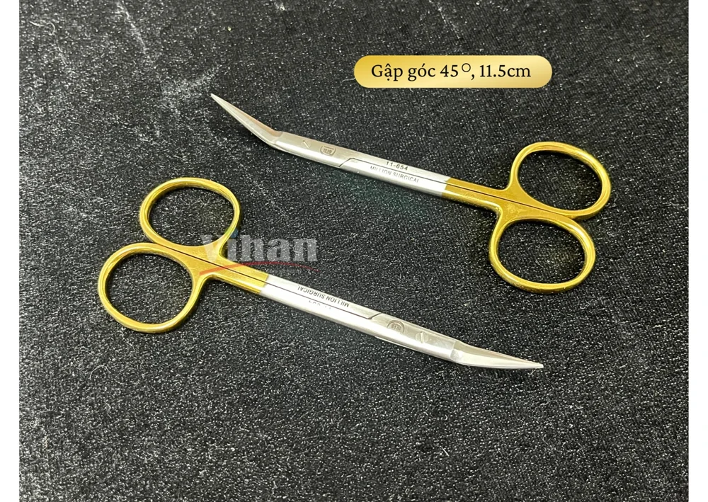 KÉO PHẪU THUẬT GẬP GÓC 45 ĐỘ