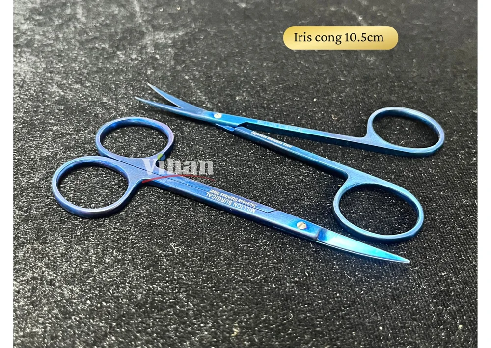 KÉO PHẪU THUẬT IRIS CONG 10.5CM